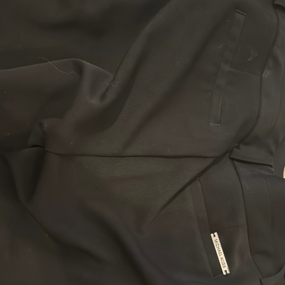 Michael Kors Black Trousers with Streamlined Fit - Picture 6 of 6